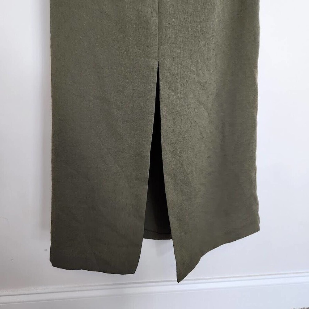 Zara Women's Long Maxi Evening Shift Dress Boat Neck New With Tags Size XXL - Picture 6 of 16